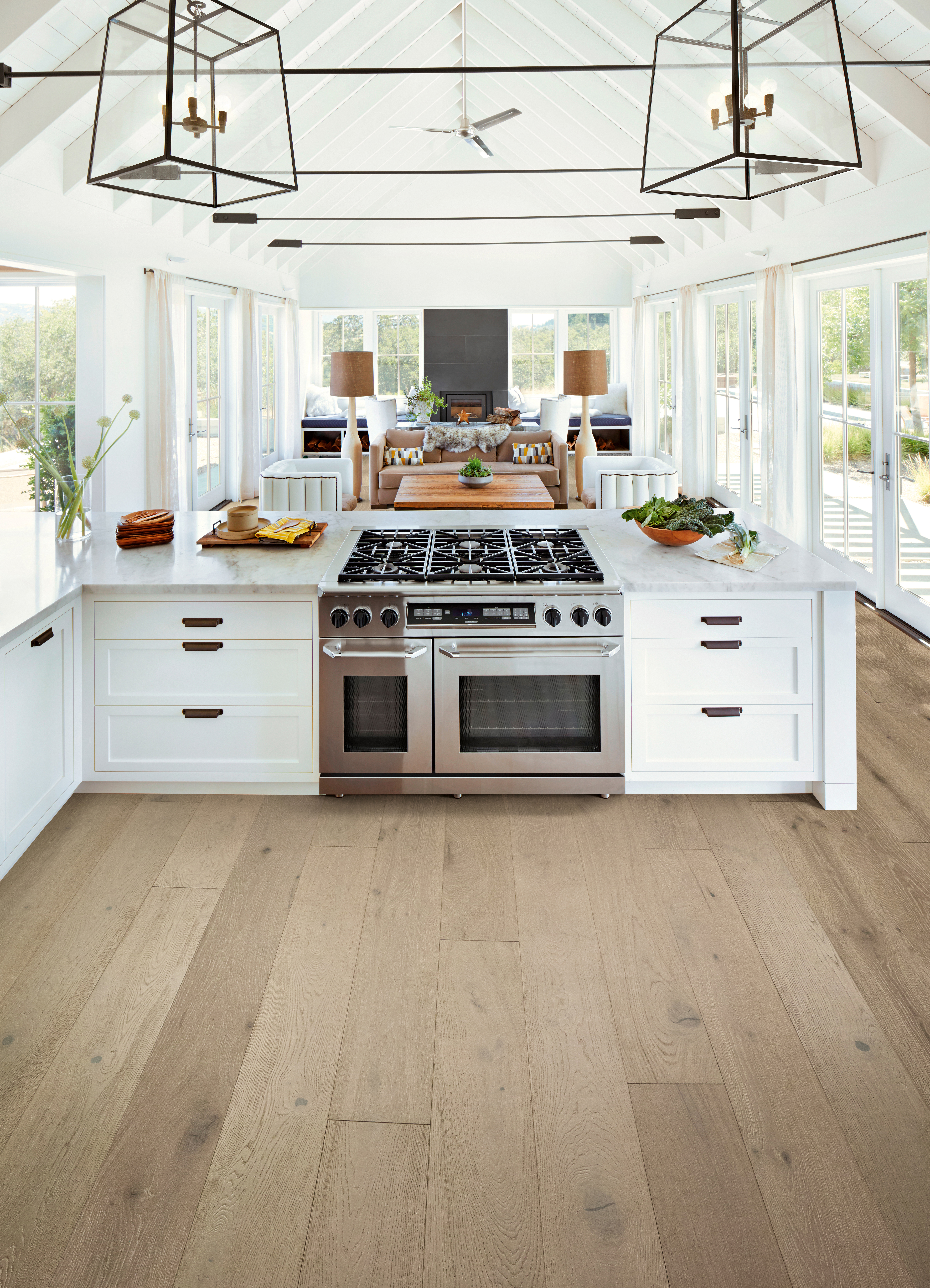 oak hardwood flooring for kitchens