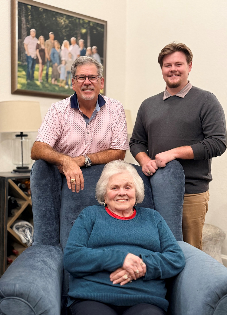 Three Generations of Flooring Experts family photo