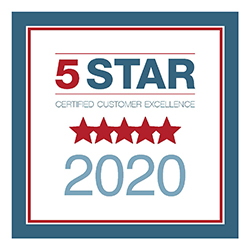 5 Star 2020 Certification